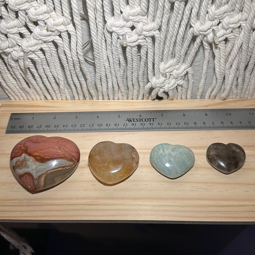 Crystal heart bundle